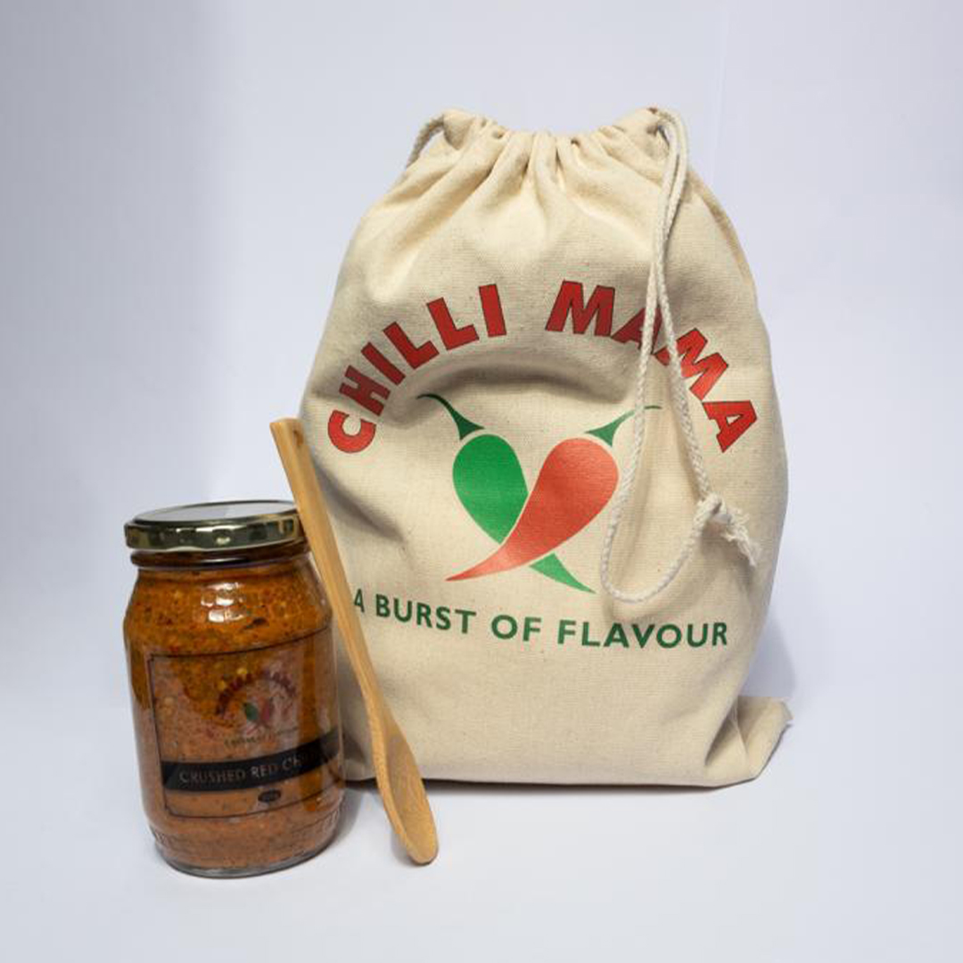 Chilli Mama Bag, Apron & Large Chilli